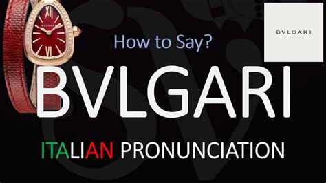 dolce gabbana pronunciation|how to pronounce bvlgari.